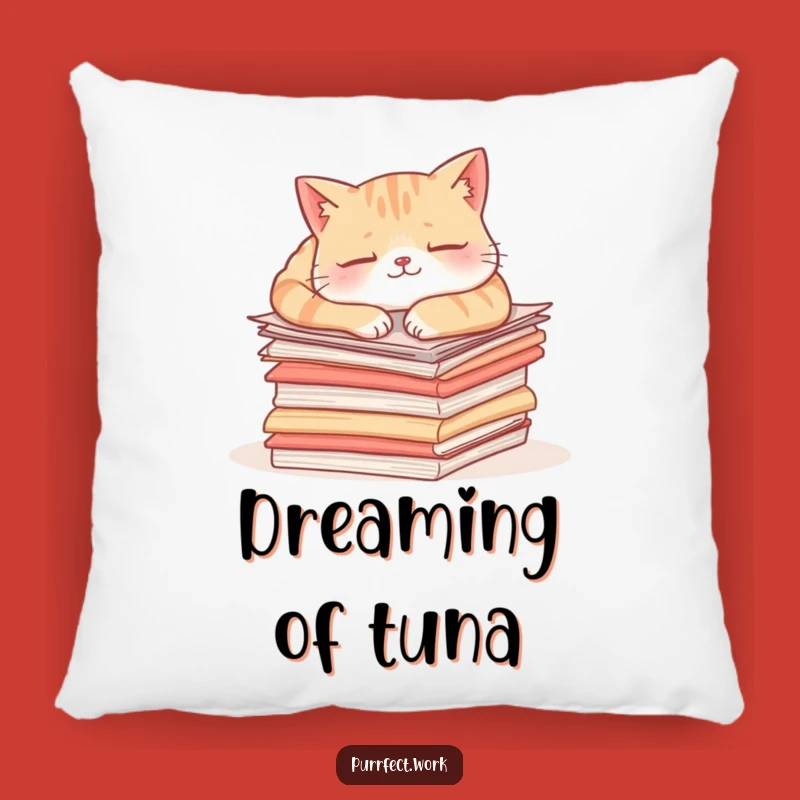 Funny Content Cat Pillow: Cozy Comfort with a Hilarious Napping Design