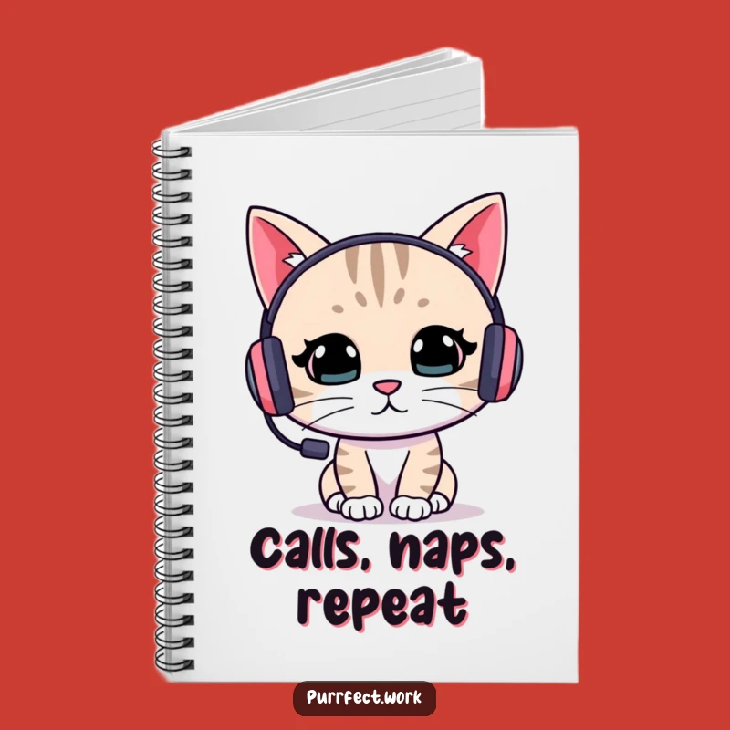 Funny Cat Gamer Notebook: Take Notes with Intense Focus - A Hilarious Gift!