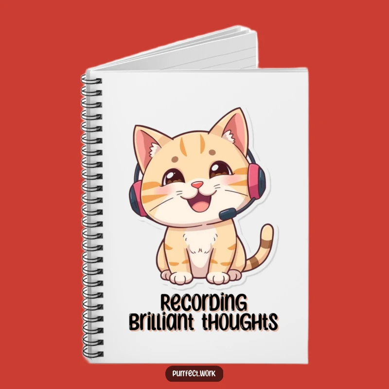 Funny Gamer Cat Notebook: Jot Down Strategies and Victory Notes