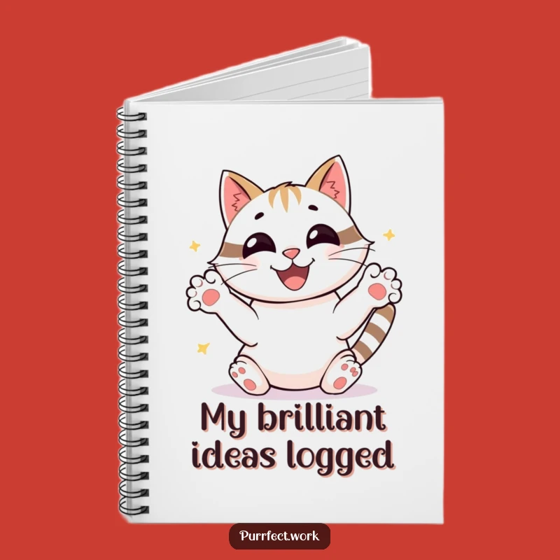 Funny Busy Cat Notebook: Joyful Organizer Journal, Hilarious Diary for Planners