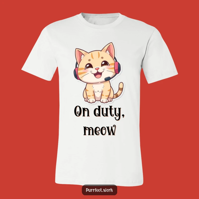 Funny Gamer Cat T-Shirt: Stay Alert and Engaged with Epic Style